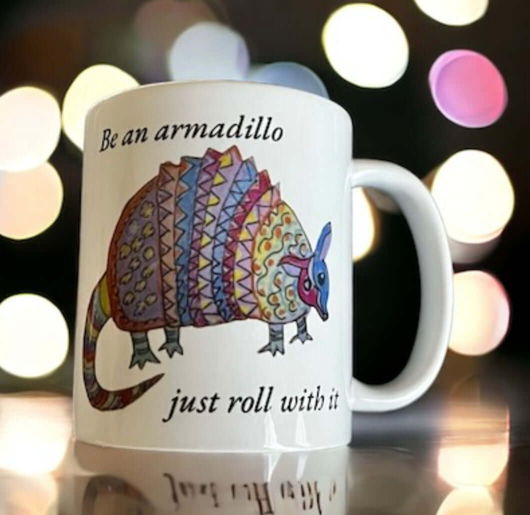 Be an Armadillo mug