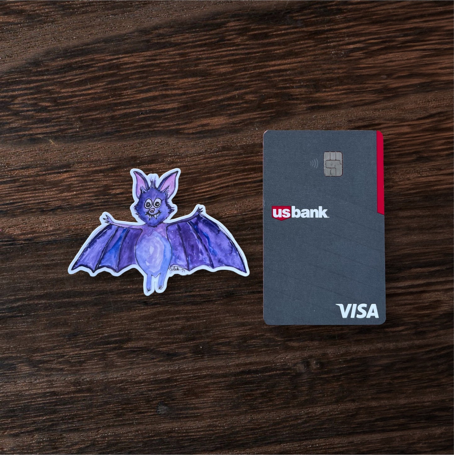 Cute Bat sticker FREE SHIPPING
