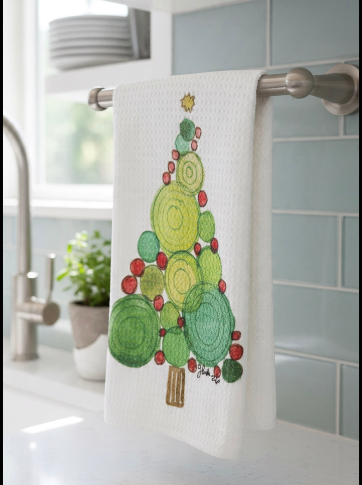 Modern Christmas tree