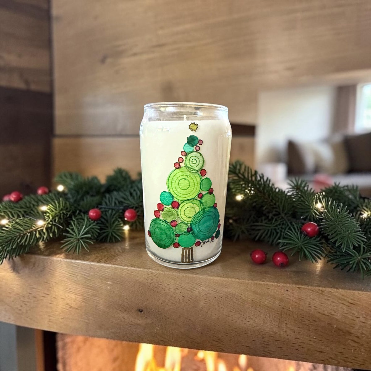 Christmas Tree Candle