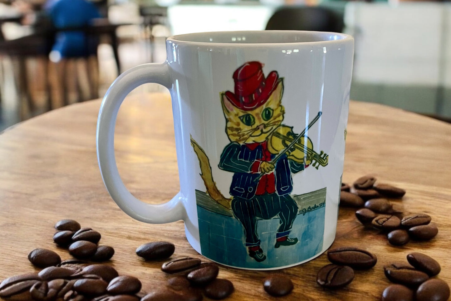 The Cat and the Fiddle Mug