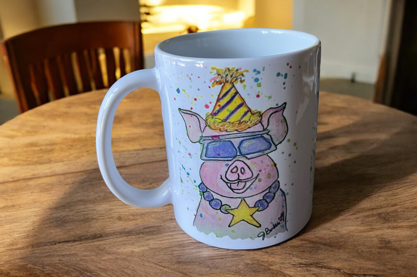 Party Pig Mug