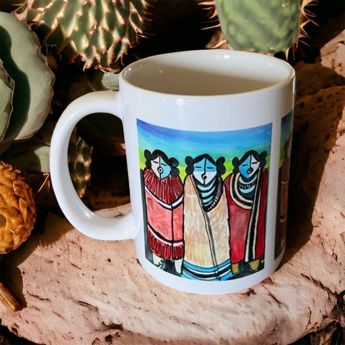 Native American Morning Singers mug