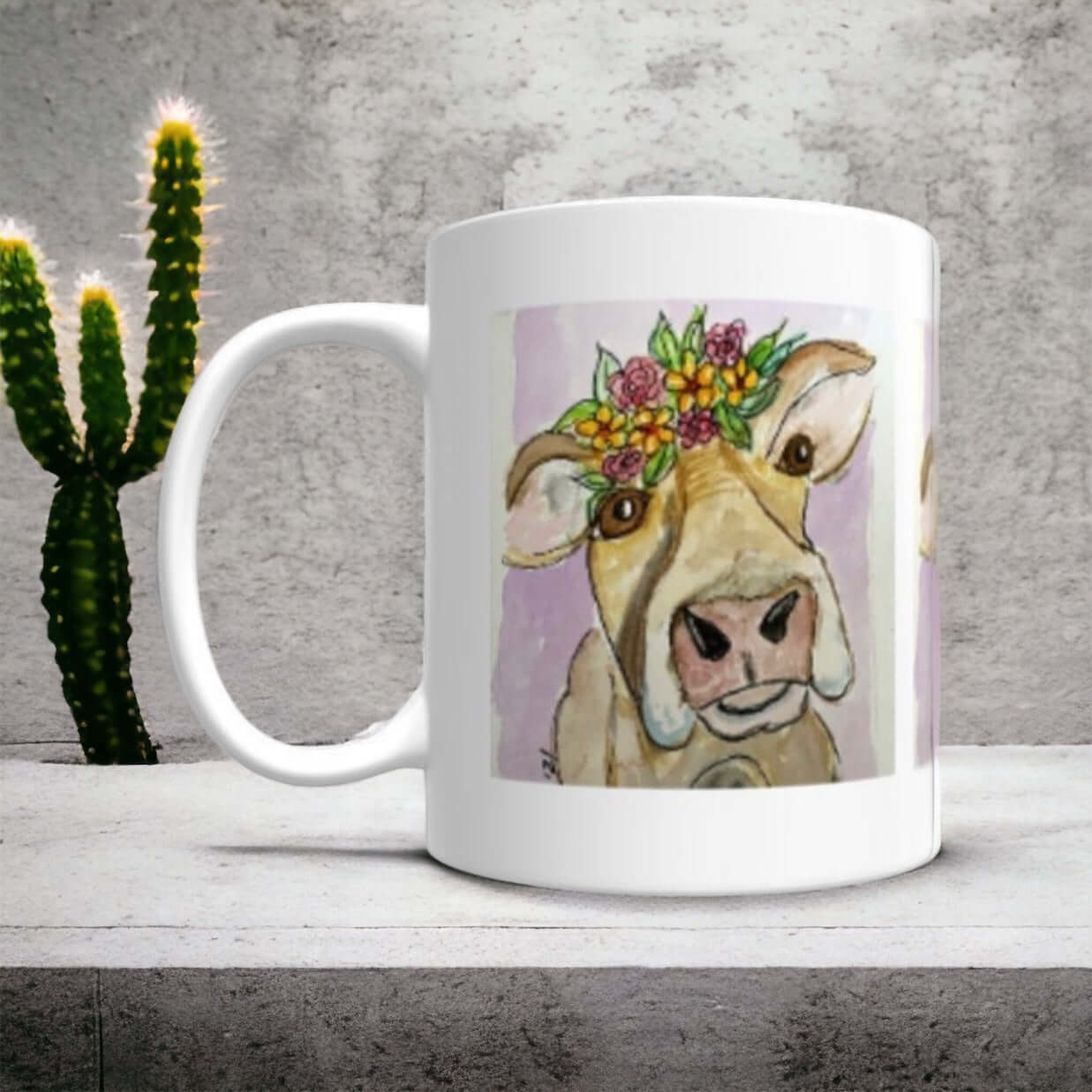 Cow mug