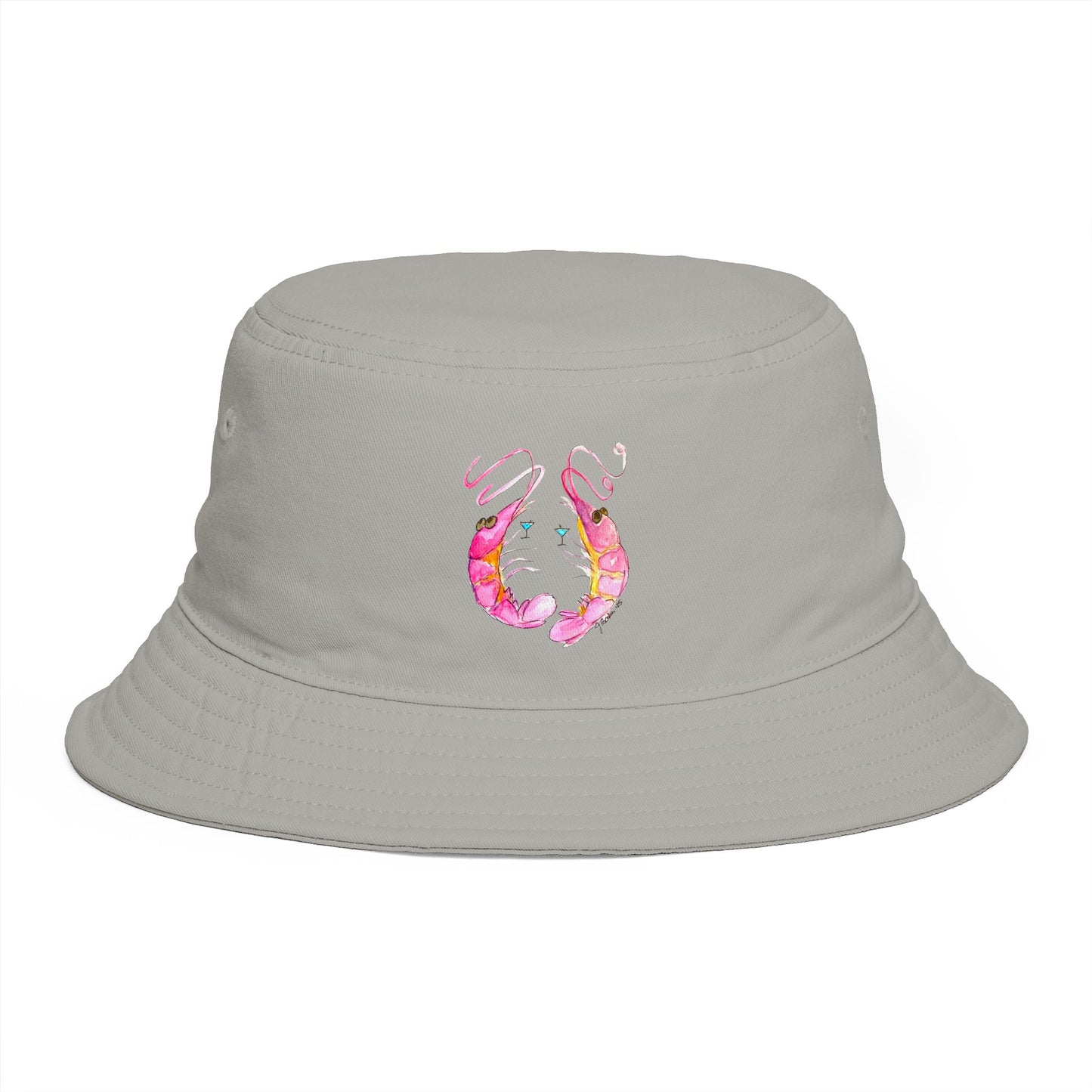 Cocktail Shrimp Bucket Hat — Cute Summer Sun Hat
