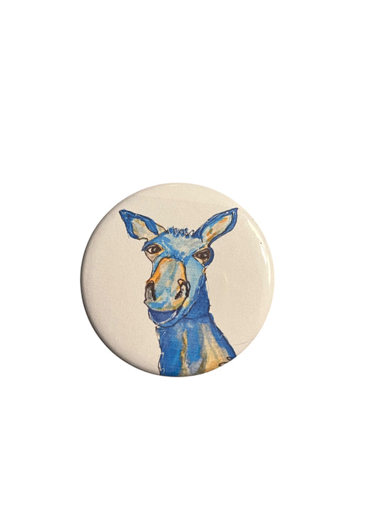 Blue Mule Refrigerator Magnet