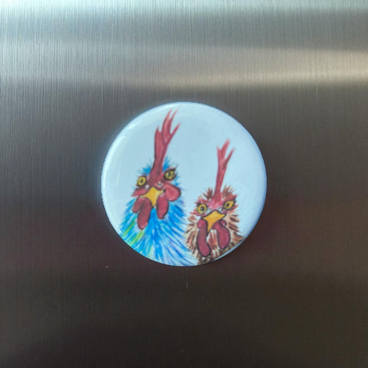 Chickens Refrigerator Magnet