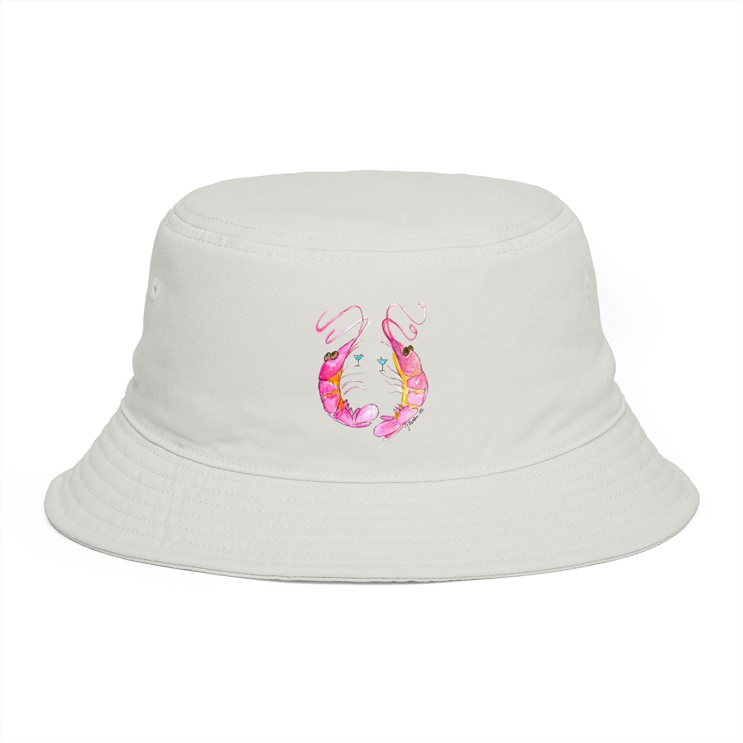 Cocktail Shrimp Bucket Hat — Cute Summer Sun Hat