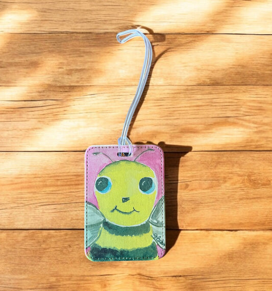 Bee Luggage Tag