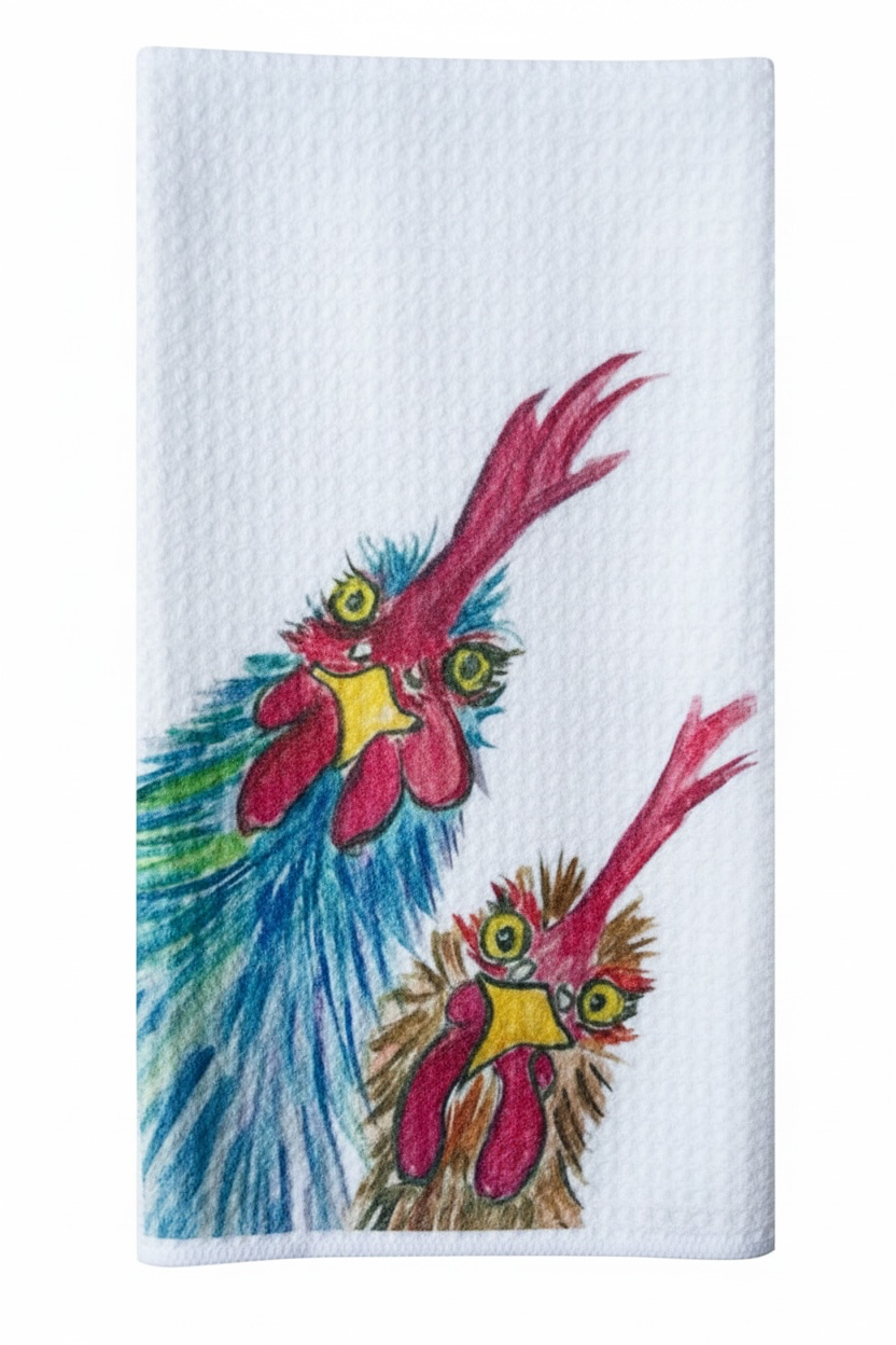Chicken kitchen dish towel BESTSELLER