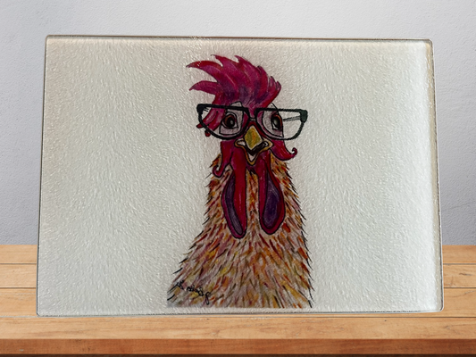 Rooster Cutting board